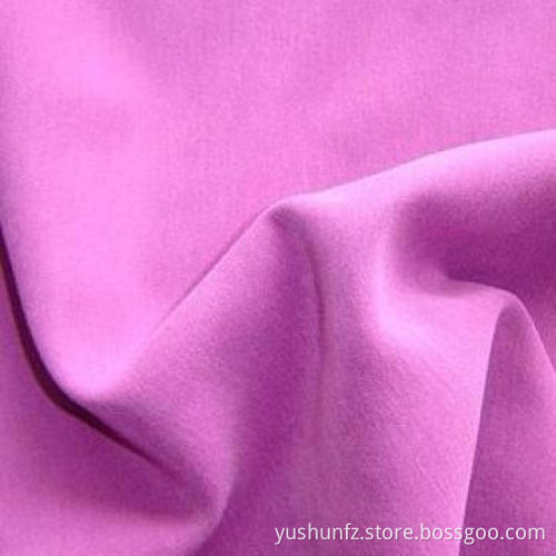 Polyester spandex peach skin,Korea peach skin